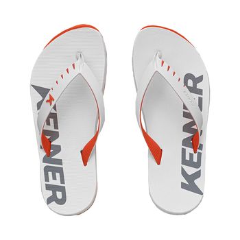 Chinelo-de-Dedo-Branco-e-Laranja-Red-|-Kenner-Tamanho--35---Cor--BRANCO-0